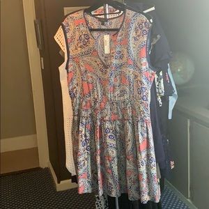 NWT jcrew print dress